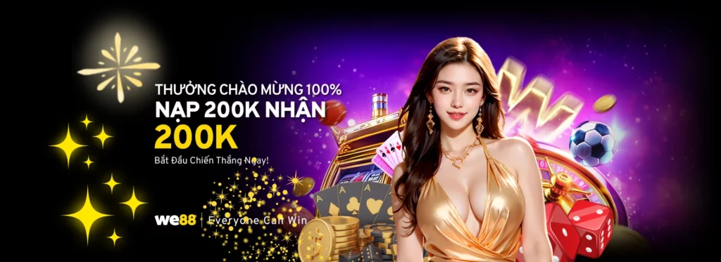 Khuyến mãi chào mừng thành viên mới We88