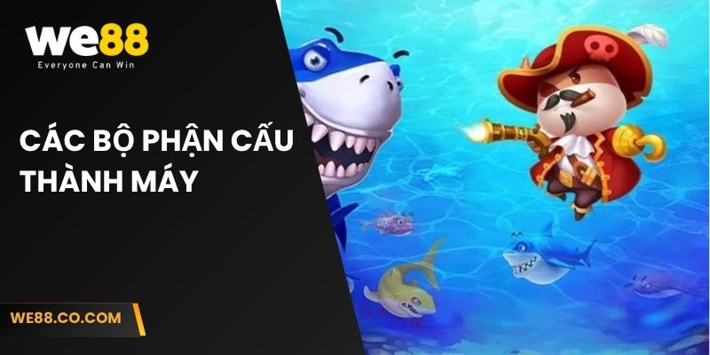 Các bộ phận cấu thành máy 