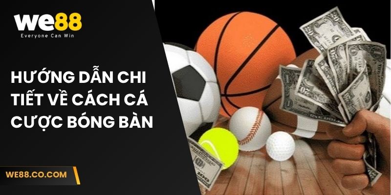 Hướng dẫn chi tiết về cách cá cược bóng bàn  